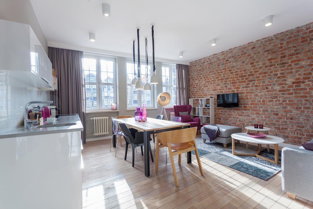 Apartament Soleil III Apartment Gdansk Ruang foto